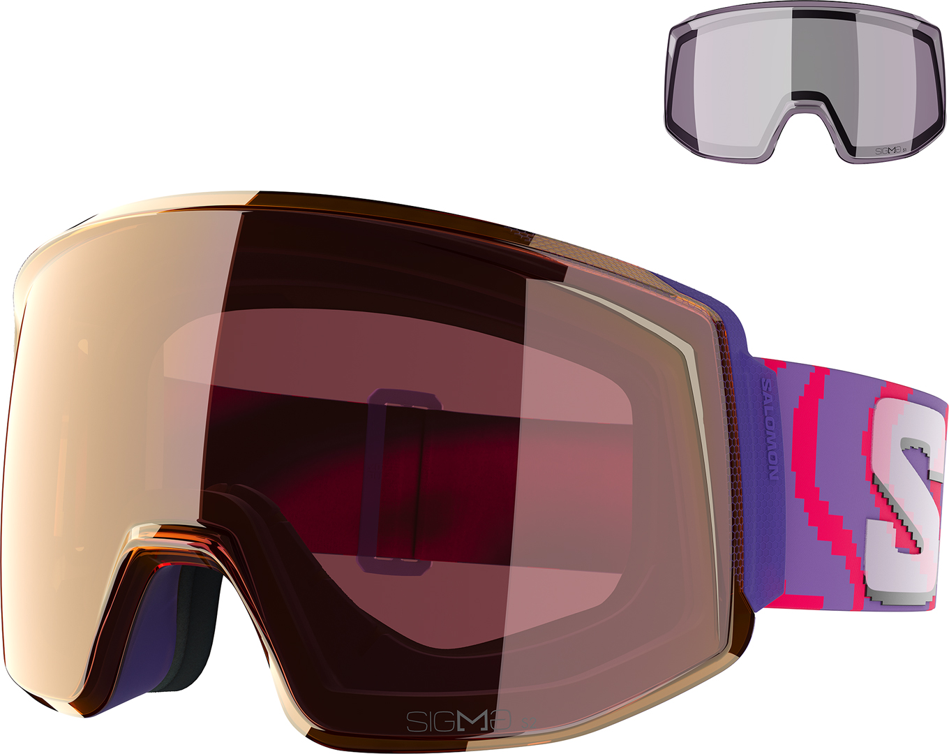 Artikelbild 1 des Artikels “SKARN PRIME SIGMA Schneebrille 2027 ultra violet/sigma copper “