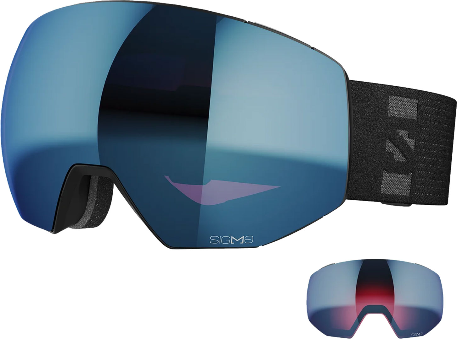 Artikelbild 1 des Artikels “RADIUM PRIME SIGMA Schneebrille 2025 black/sigma skye blue “