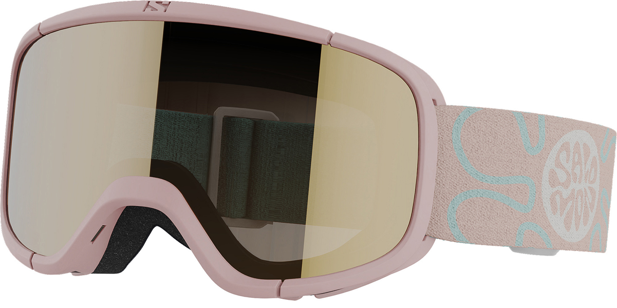 Product image 1 of the product “RIO Goggle 2026 tropical peach/universal gold flash ”