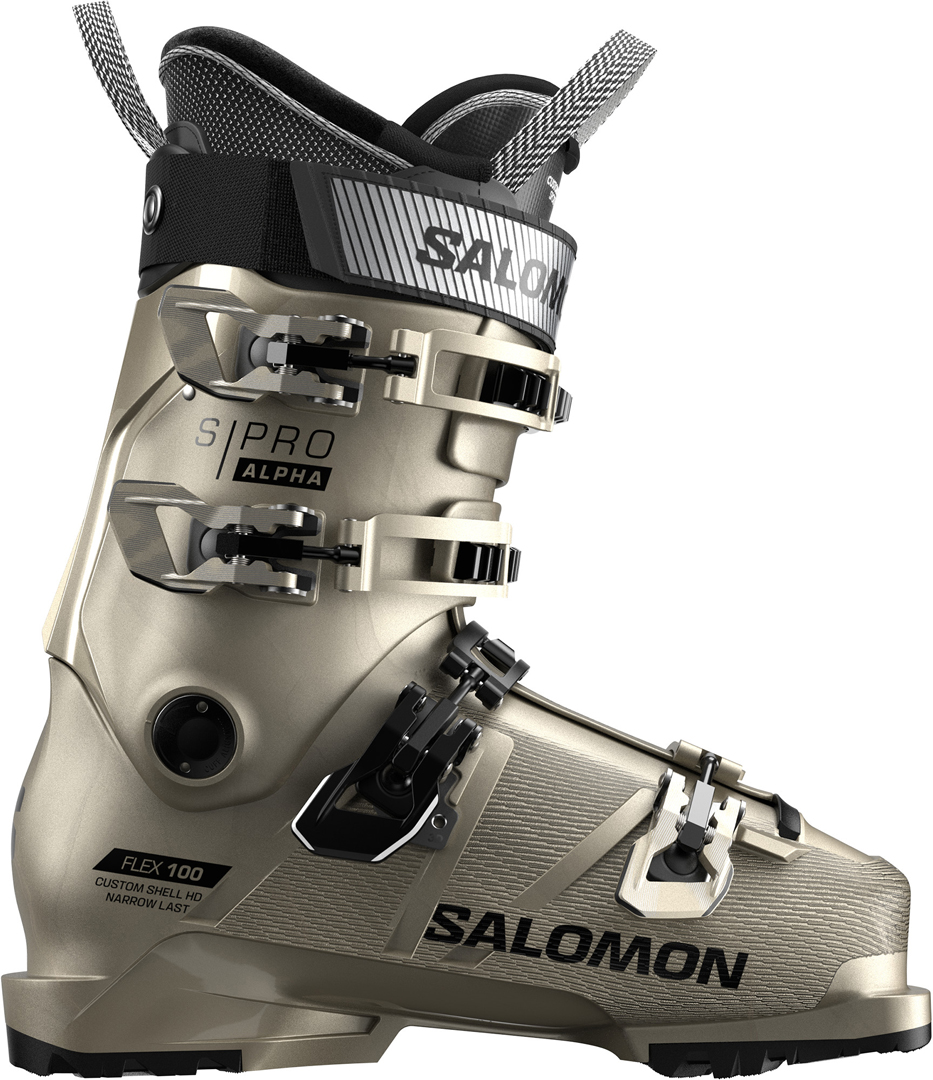 Artikelbild 1 des Artikels “S/PRO ALPHA 100 Ski Schuh 2025 light bronze metallic/black/black 23/23.5“