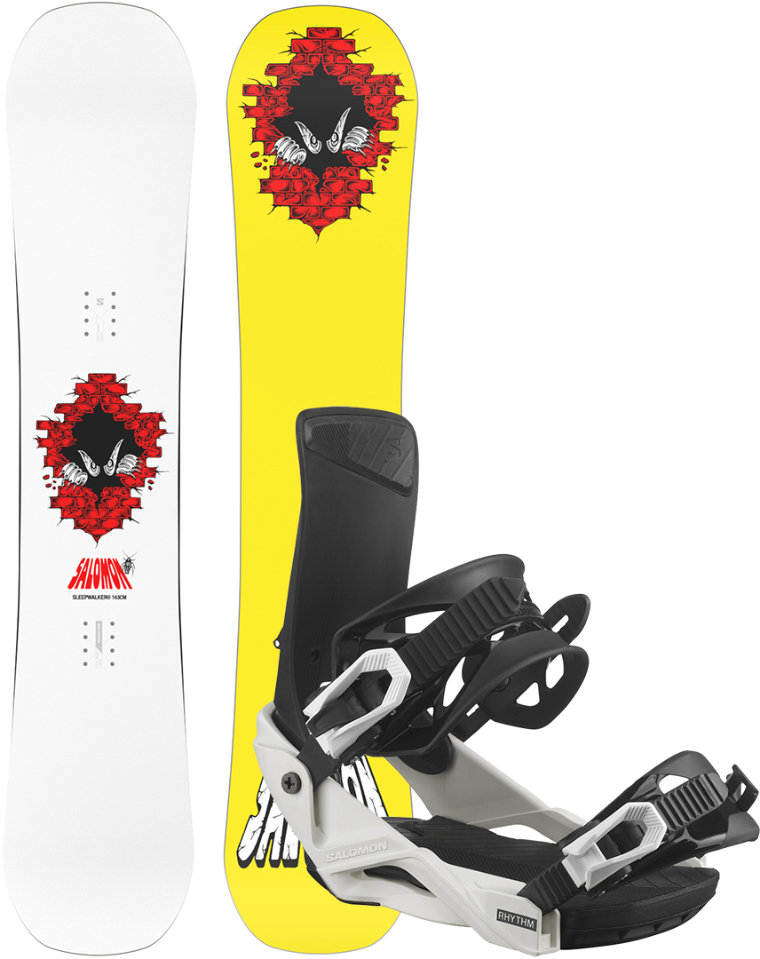 Product image 1 of the product “SLEEPWALKER GROM WIDE 145W 2025 incl. RHYTHM JR black/white ”