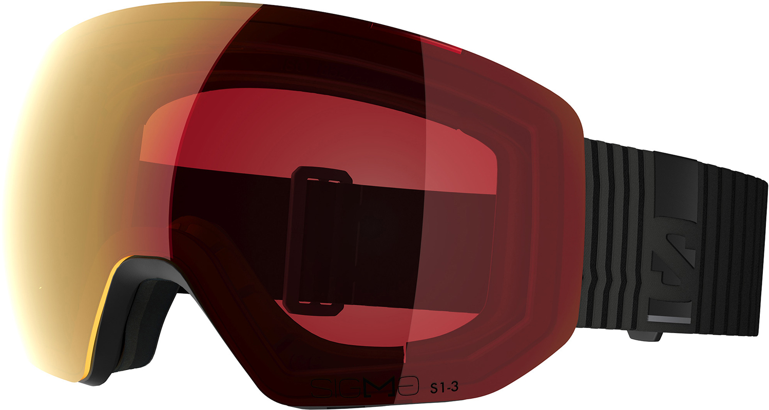 Product image 1 of the product “RADIUM PRO S SIGMA PHOTOCHROMIC Goggle 2027 black/sigma photo poppy red ”