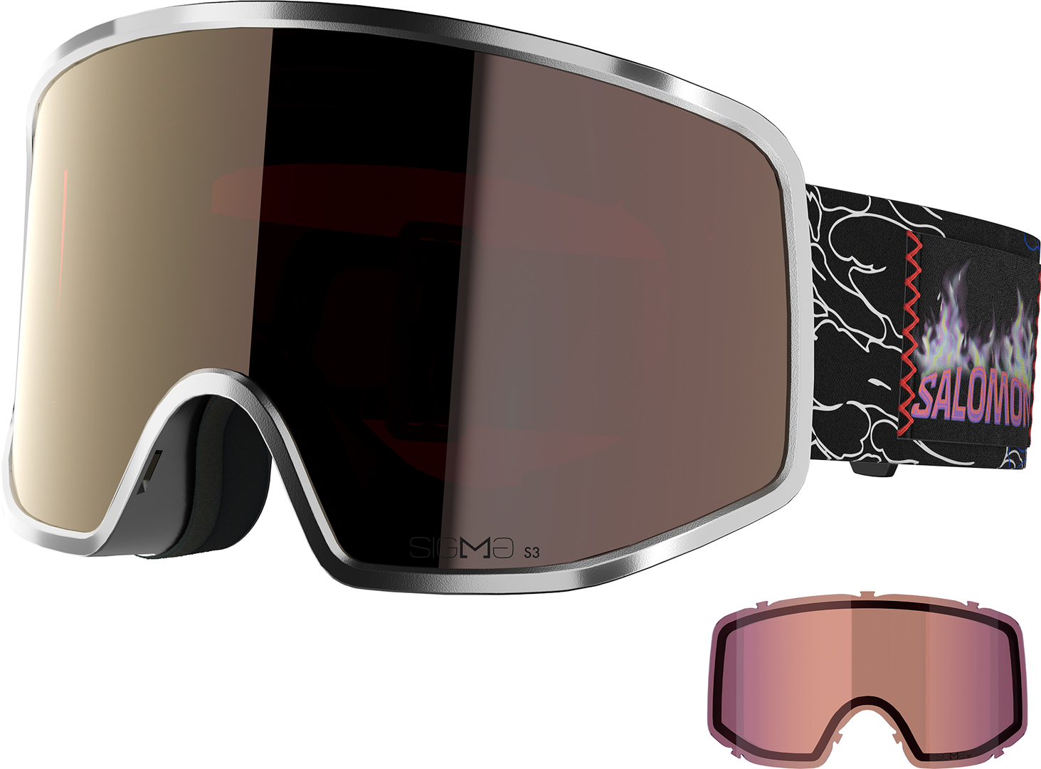 Artikelbild 1 des Artikels “SENTRY PRO SIGMA Schneebrille 2027 silver/sigma gun metal “