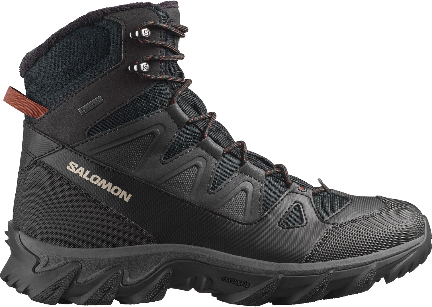 Product image 1 of the product “OUTSNOW GTX Shoe 2026 black/asphalt/burnt henna 46 2/3”