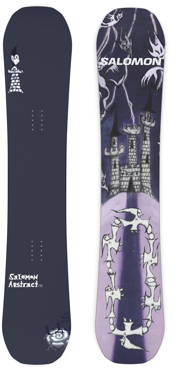 Product image 1 of the product “ABSTRACT Snowboard 2027 158”