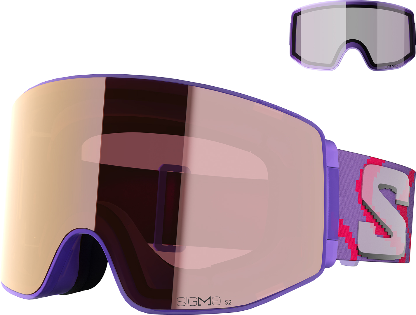 Artikelbild 1 des Artikels “SENTRY PRIME SIGMA Schneebrille 2027 ultra violet/sigma copper “