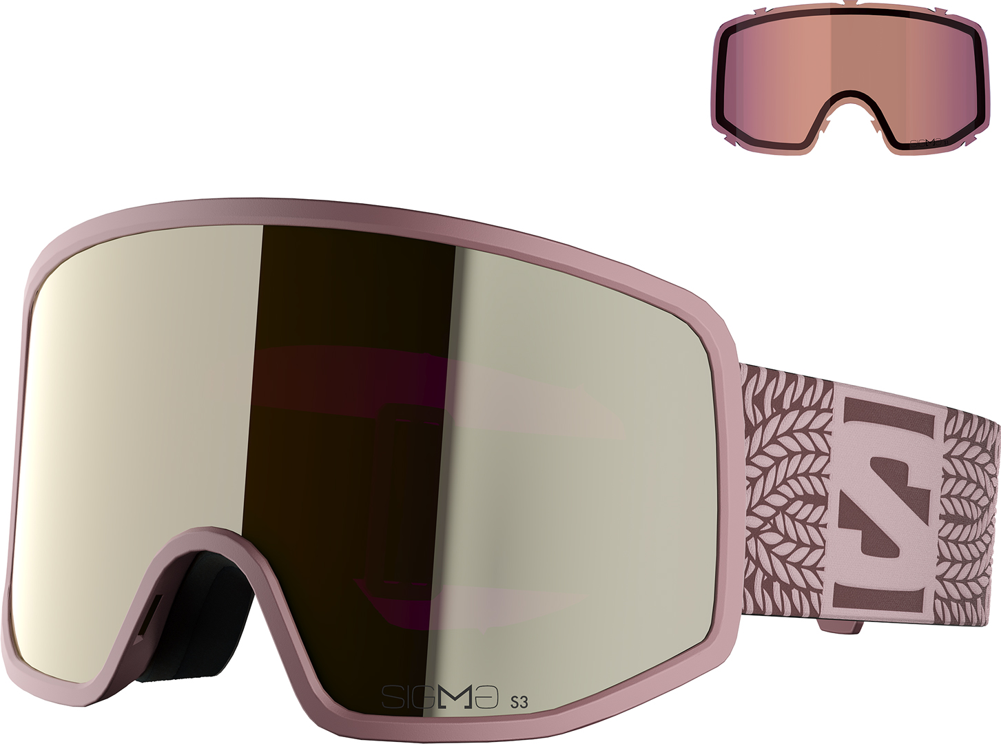 Artikelbild 1 des Artikels “SENTRY PRO S SIGMA Schneebrille 2027 dawn pink/sigma black gold “