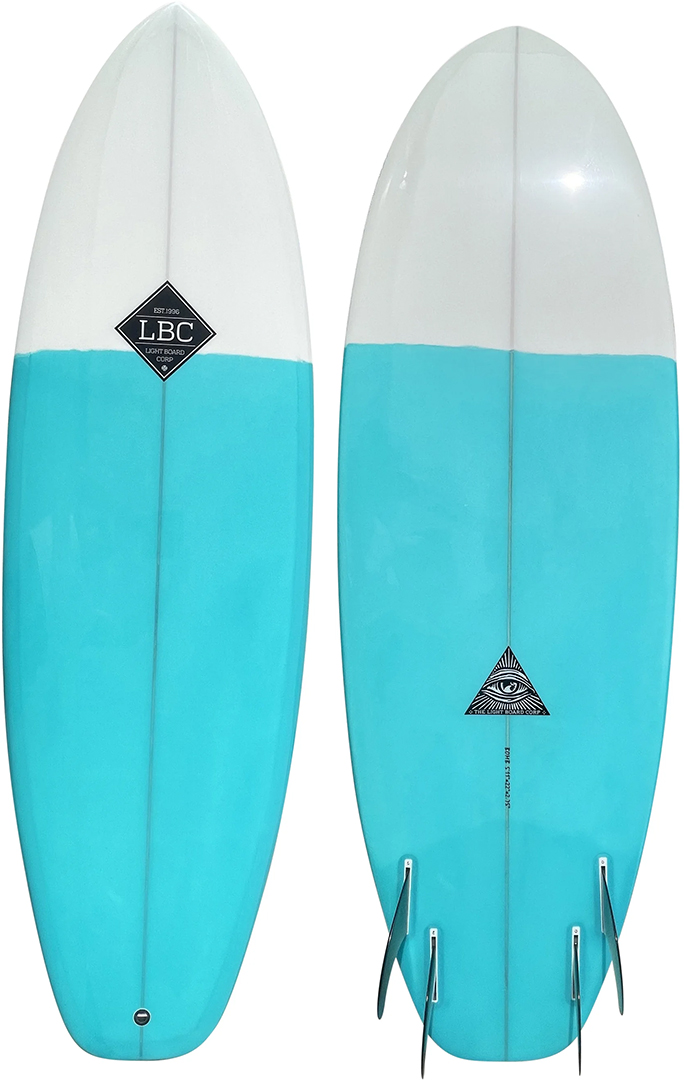 Artikelbild 1 des Artikels “THE BOMB Surfboard resin tint white/blue “