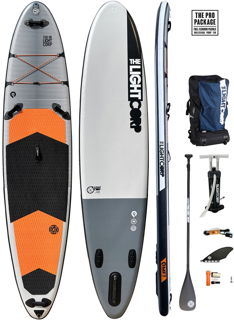Artikelbild 1 des Artikels “PLATIN FREERIDE 11.4x32 SUP 2026 inkl. CARBON ENDURANCE RACE Paddel “