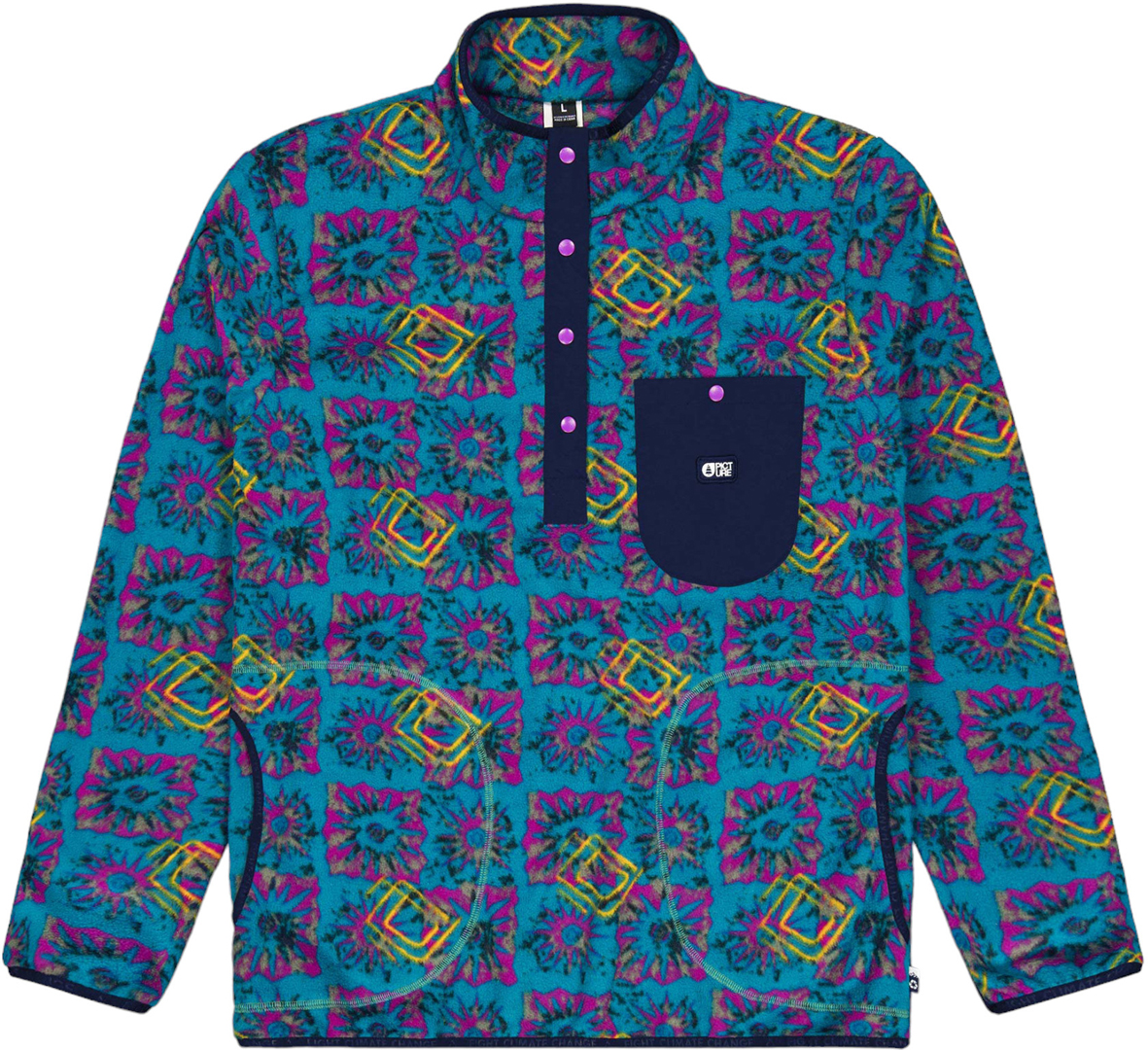 Artikelbild 1 des Artikels “ORAVIK 1/4 ZIP Fleece 2025 fizzy print XXL“