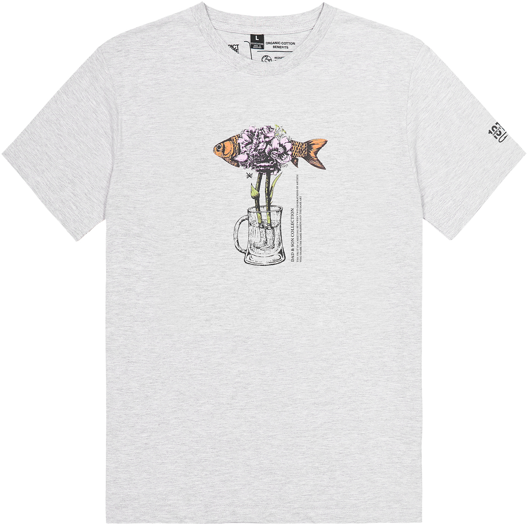 Product image 1 of the product “DAD & SON BOUQUET T-Shirt 2024 grey melange ”