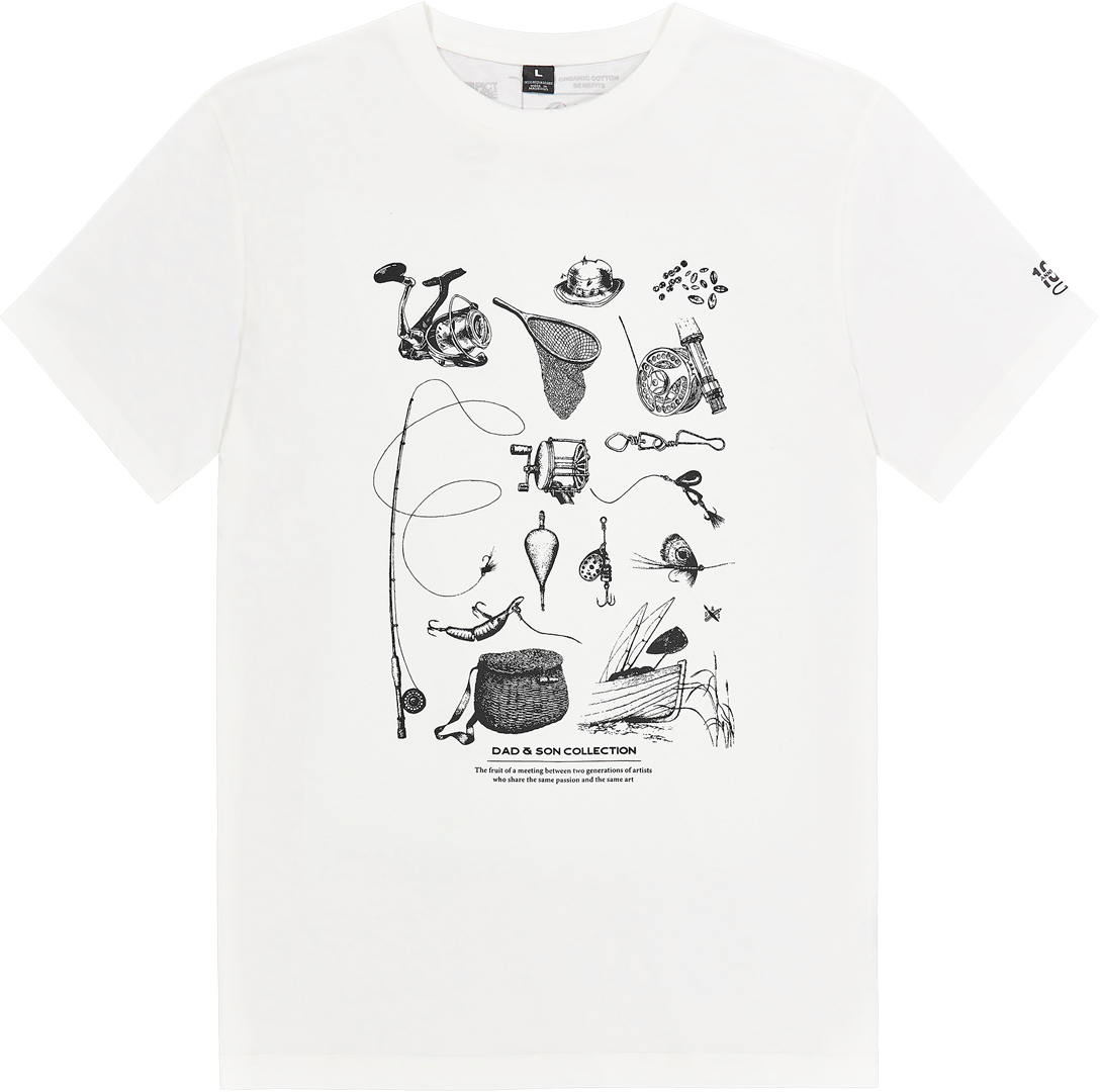 Artikelbild 1 des Artikels “DAD & SON ROD T-Shirt 2024 natural white “
