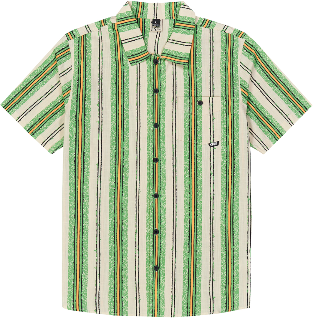 Artikelbild 1 des Artikels “MATAIKONA SS Hemd 2026 greenstripes print M“
