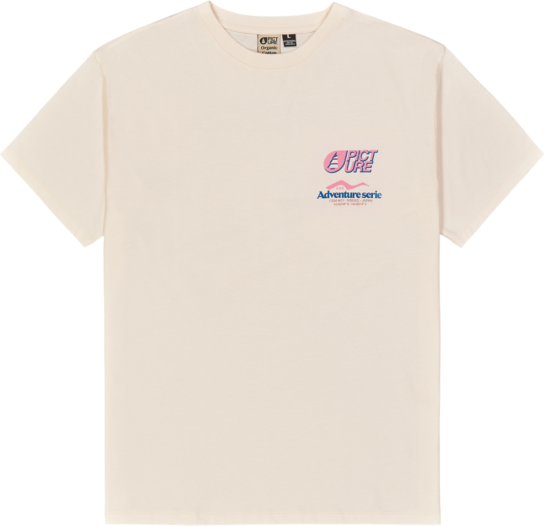 Product image 1 of the product “DAD & SON NISEKO T-Shirt 2026 natural white L”
