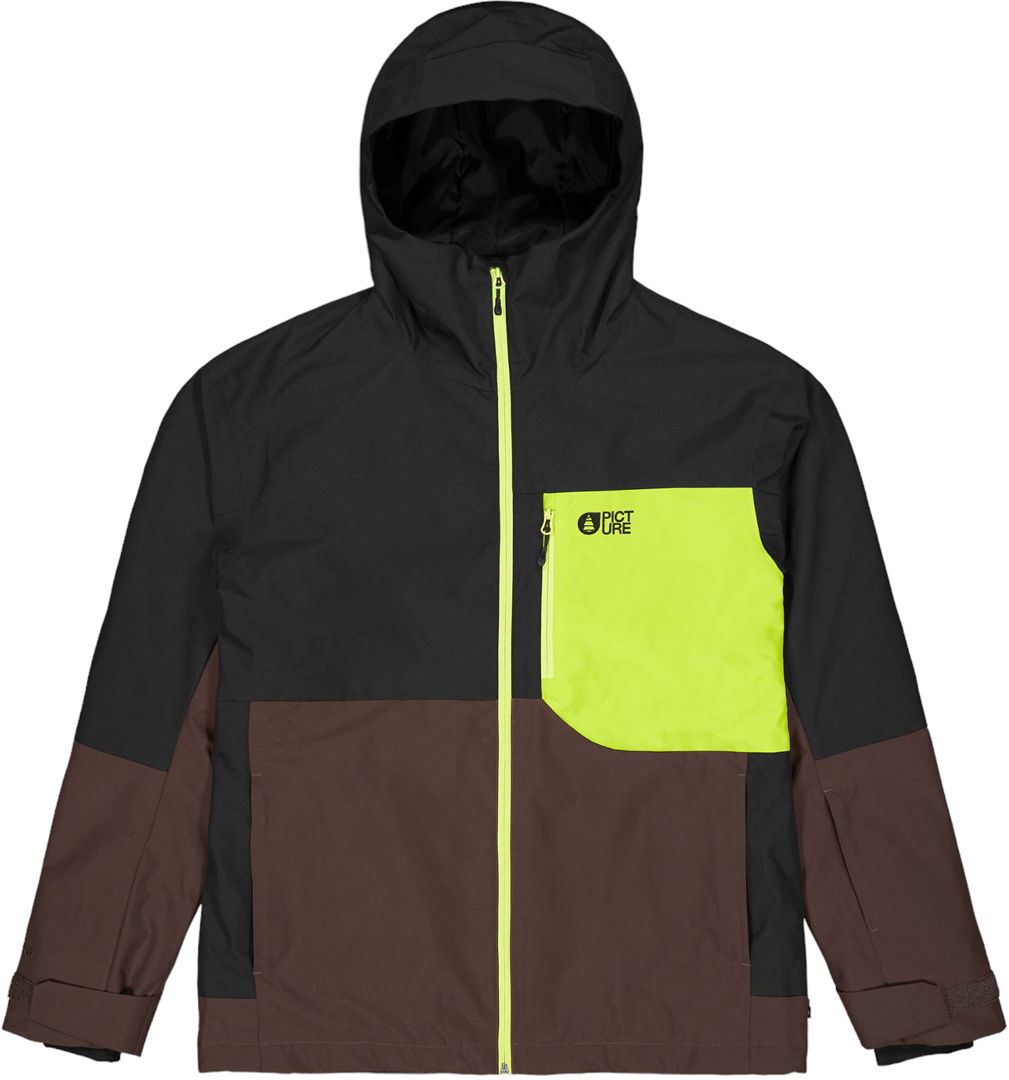 Product image 1 of the product “NITRIC Jacket 2025 chicory coffee lime black L”