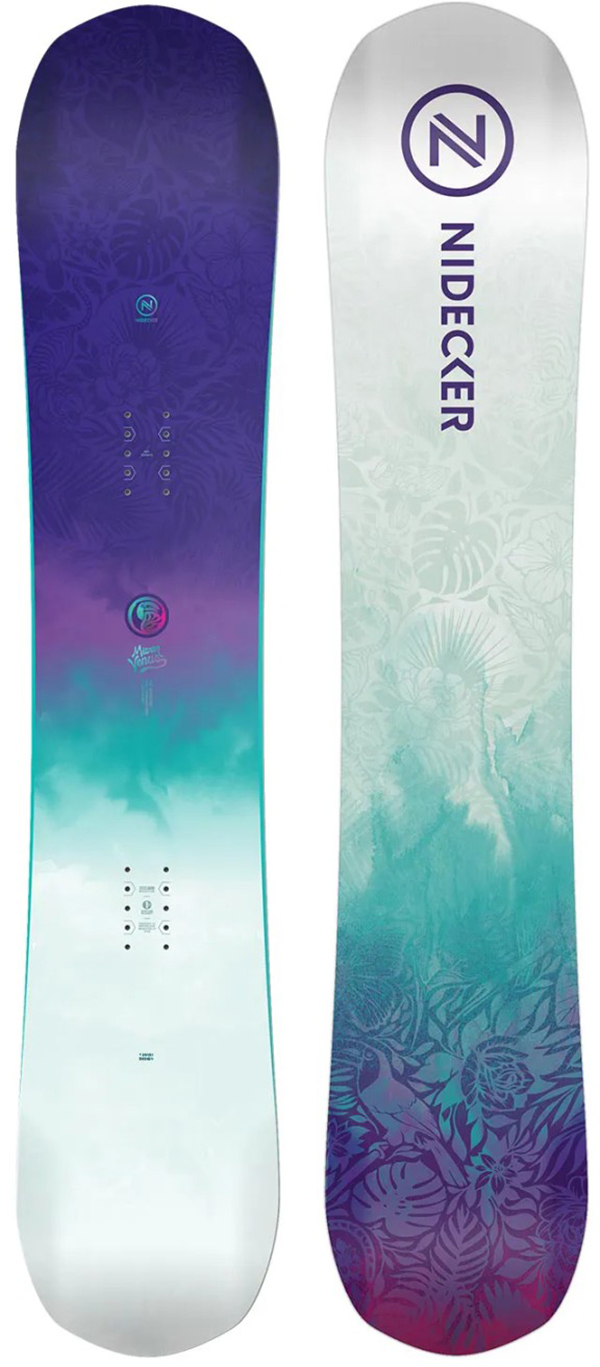 NIDECKER Snowboard All Mountain MICRON VENUS WIDE Snowboard 2025 Snow Board