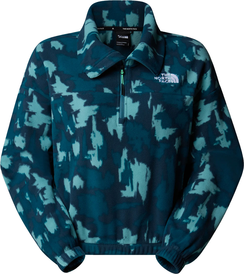 Product image 1 of the product “WOMEN MOUNTAIN ATHLETICS PRINTED 1/4 Zip Fleece 2026 deep cypress painted mo M”