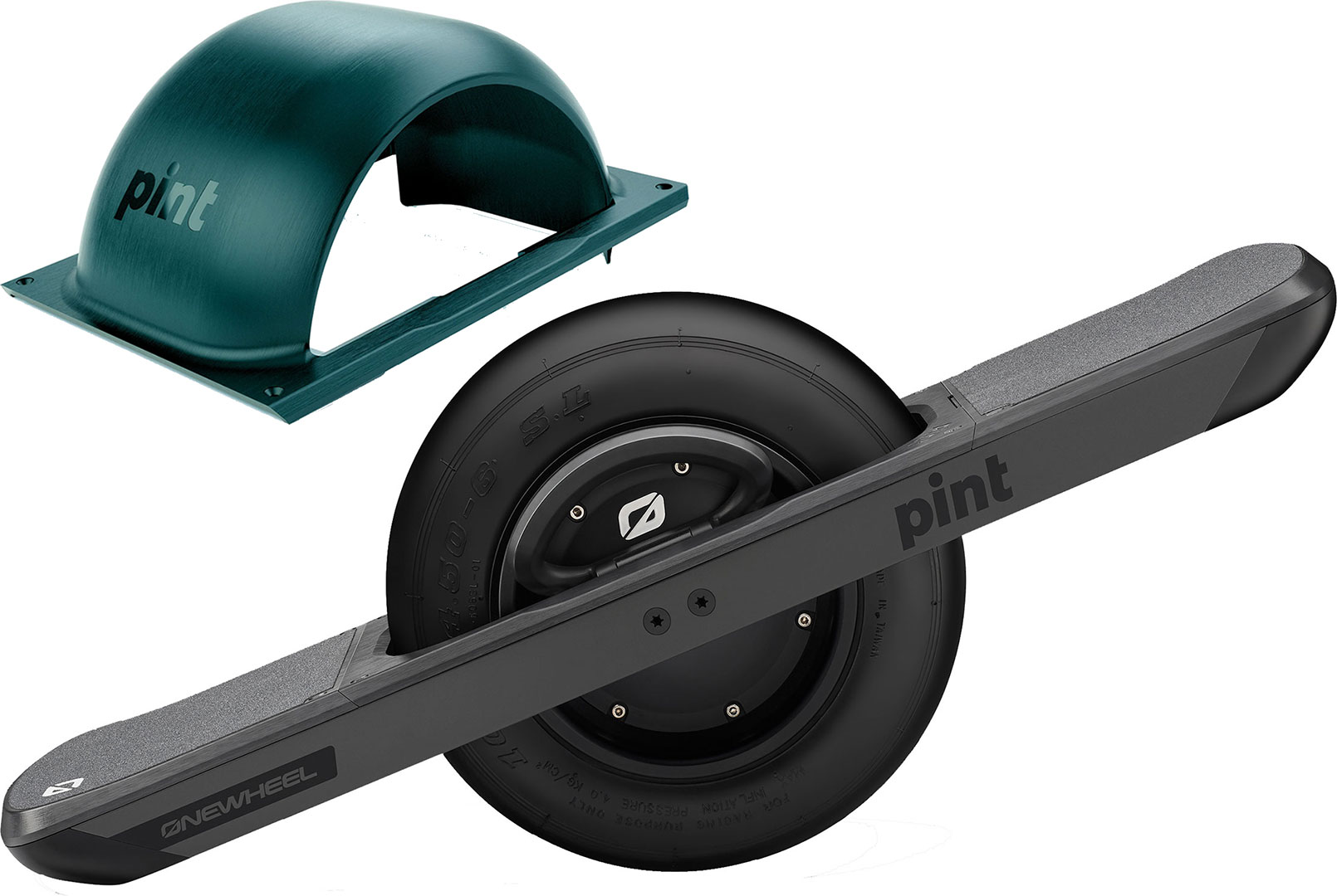 Product image 1 of the product “ONEWHEEL PINT slate inkl. PINT FENDER KIT dark blue green ”