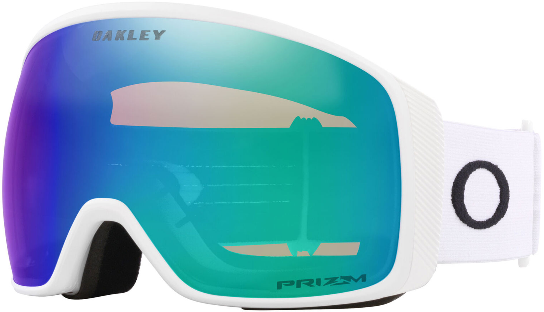 Product image 1 of the product “FLIGHT TRACKER L Goggle 2027 matte white/prizm argon iridium ”
