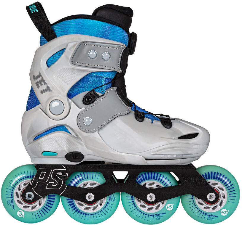 Product image 1 of the product “JET PRO PDS Inline Skate 2026 smoky grey 31-34”