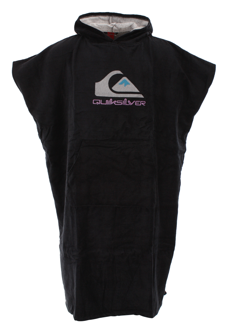 QUIKSILVER Surf Poncho HOODY TOWEL Poncho 2021 black Beachwear Overall