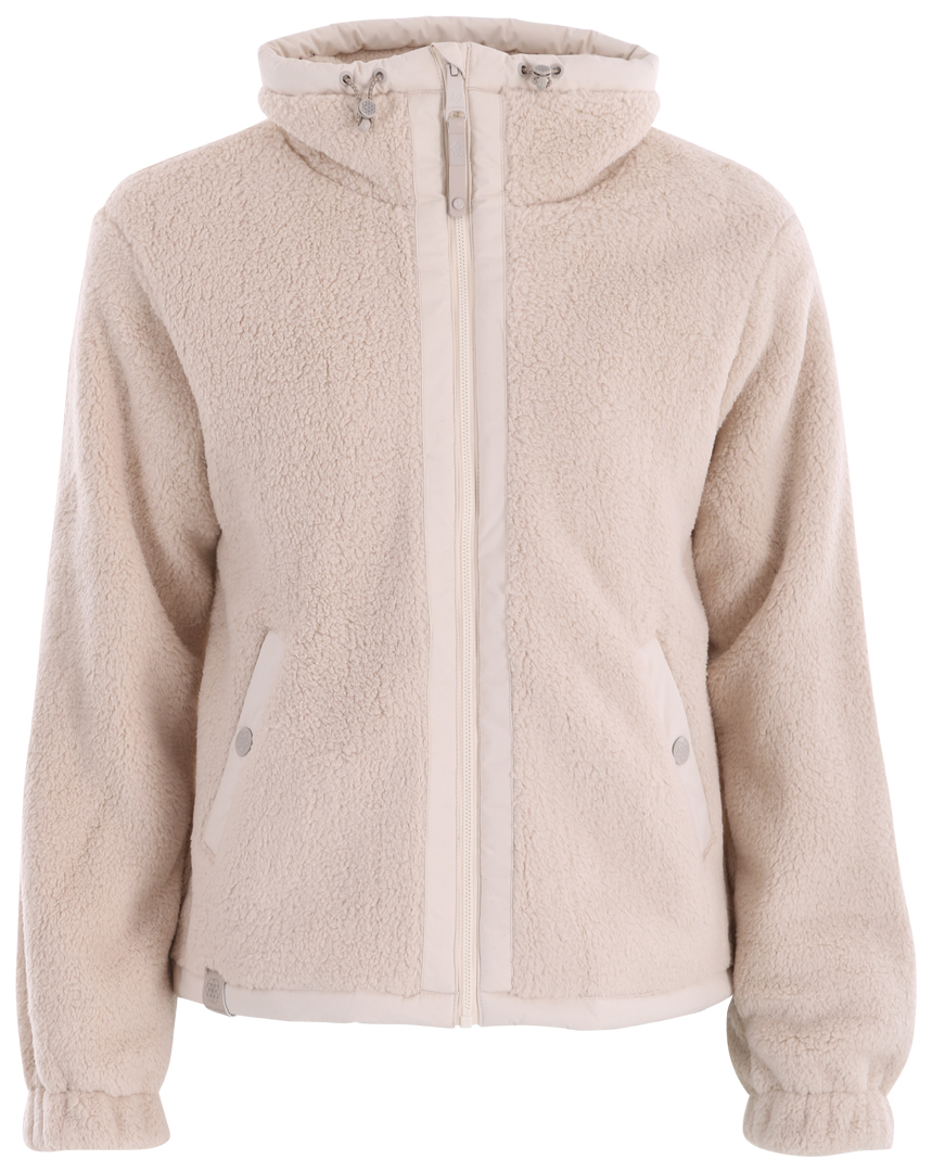 RAGWEAR Snowboard Fleece Jacke NORDICKA ZIP Fleece 2024 beige Pullover