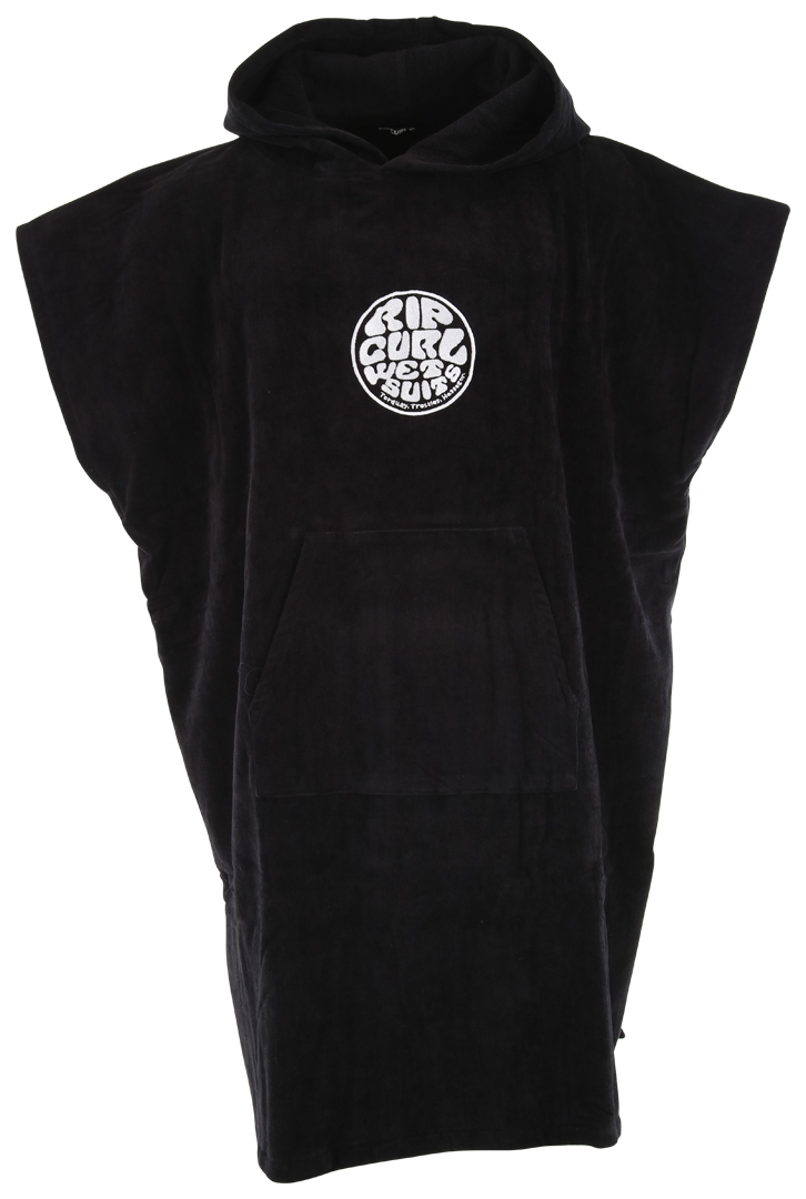Product image 1 of the product “LOGO HOODED TOWEL Poncho 2026 black ”