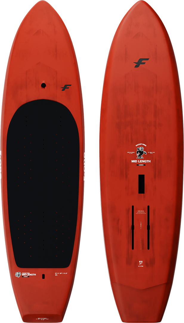 Product image 1 of the product “ROCKET WING MIDLENGTH CARBON Foilboard 2026 6,4”