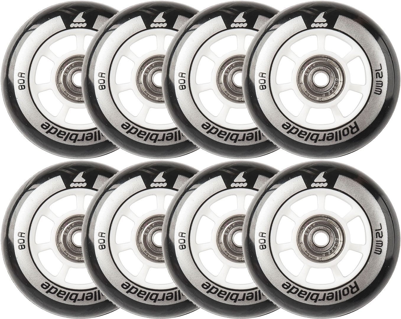 Artikelbild 1 des Artikels “72mm/80a 8er Pack Rollenset 2026 inkl. SG5 Kugellager “