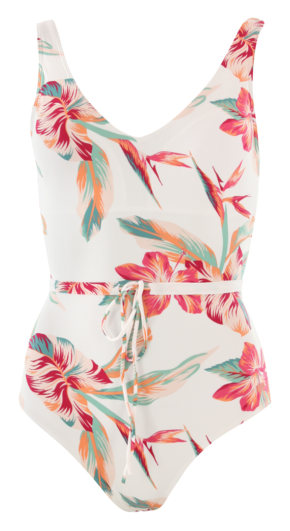 ROXY Bikini Bademode LAHAINA BAY Badeanzug 2020 bright white tropic call Bikini