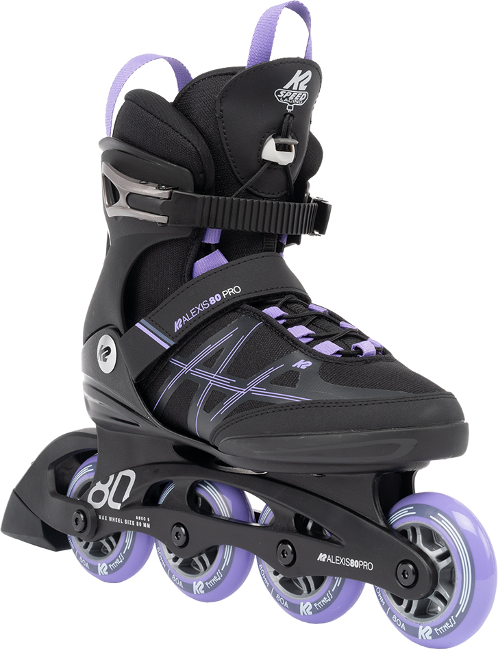 Artikelbild 1 des Artikels “ALEXIS 80 PRO Inline Skate 2026 black/lavender 39,5“