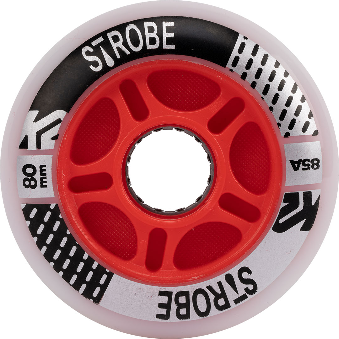 Product image 1 of the product “STROBE LIGHT 80mm 2-Pack Wheelset 2026 white ”