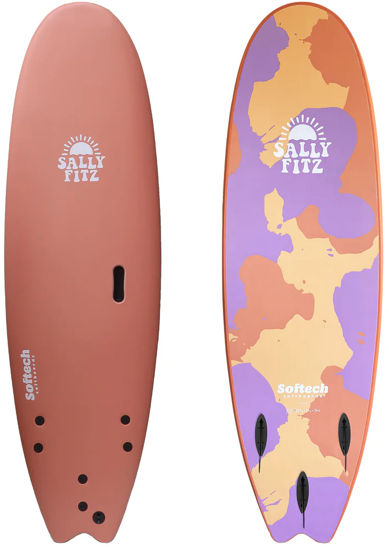 Product image 1 of the product “SALLY FITZGIBBON Surfboard 2025 ginger biscuit ”