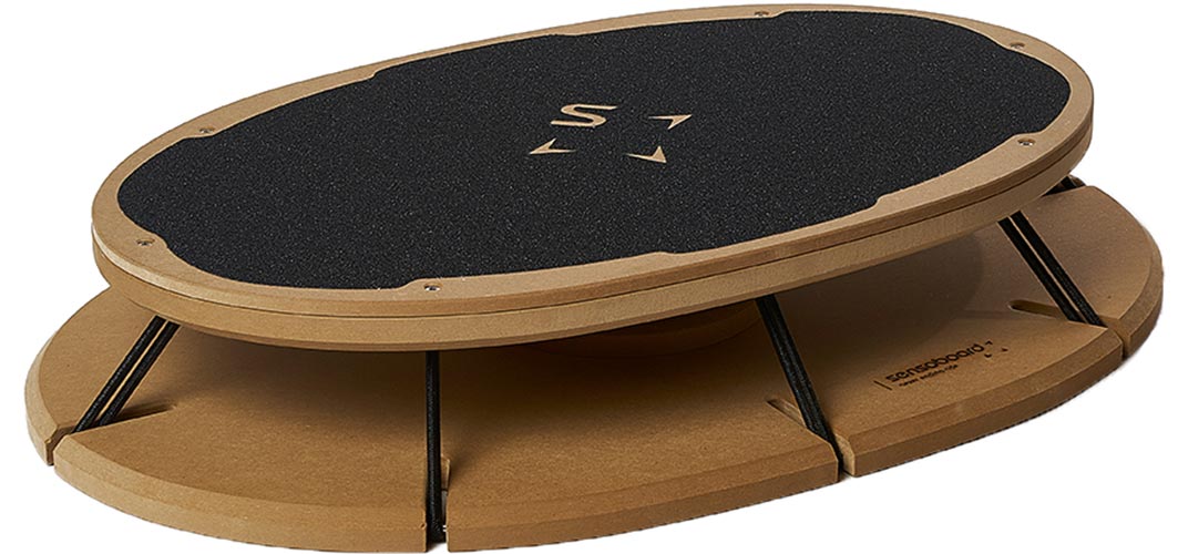 Product image 1 of the product “SENSOBOARD ESSENTIAL GRIPTAPE Balance Board ”