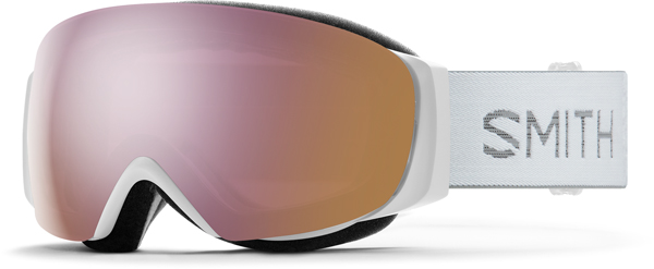 Product image 1 of the product “I/O MAG S Goggle 2027 chunky knit/chromapop everyday rose gold mirror ”