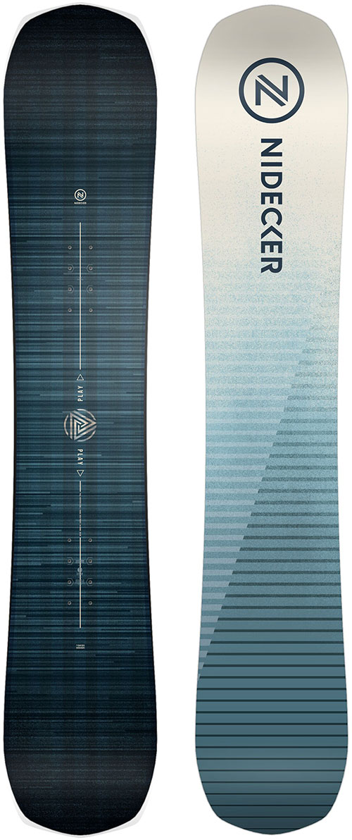 NIDECKER Snowboard All Mountain PLAY Snowboard 2025 Snow Board Winter Freeride