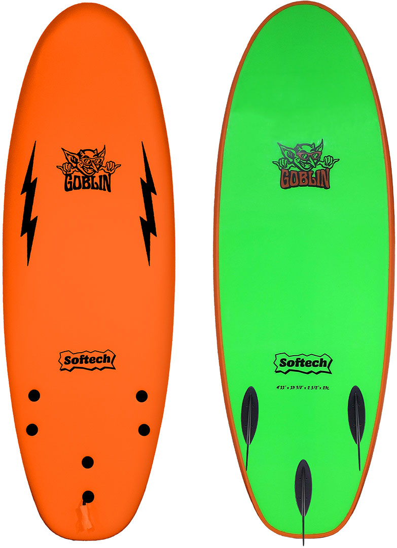 Artikelbild 1 des Artikels “GOBLIN Surfboard 2025 orange/green “