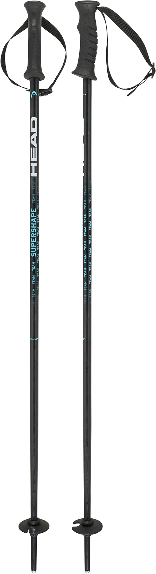 Product image 1 of the product “SUPERSHAPE TEAM Poles 2026 white/black/speed blue 95”