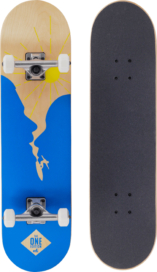 Miniaturansicht 44  - ROLLERCOASTER Skateboard Komplettboard Longboard FEATHERS + ICECREAM + PALMS +