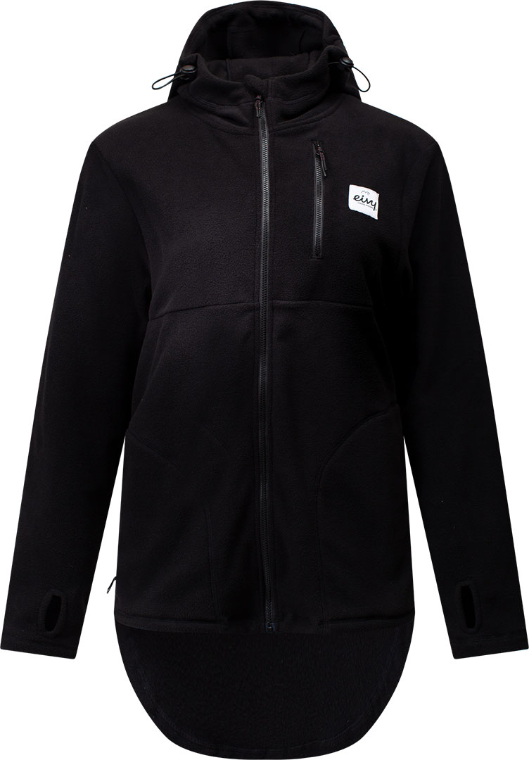 Product image 1 of the product “TECHLIGHT ZIPHOOD Fleece 2026 black ”