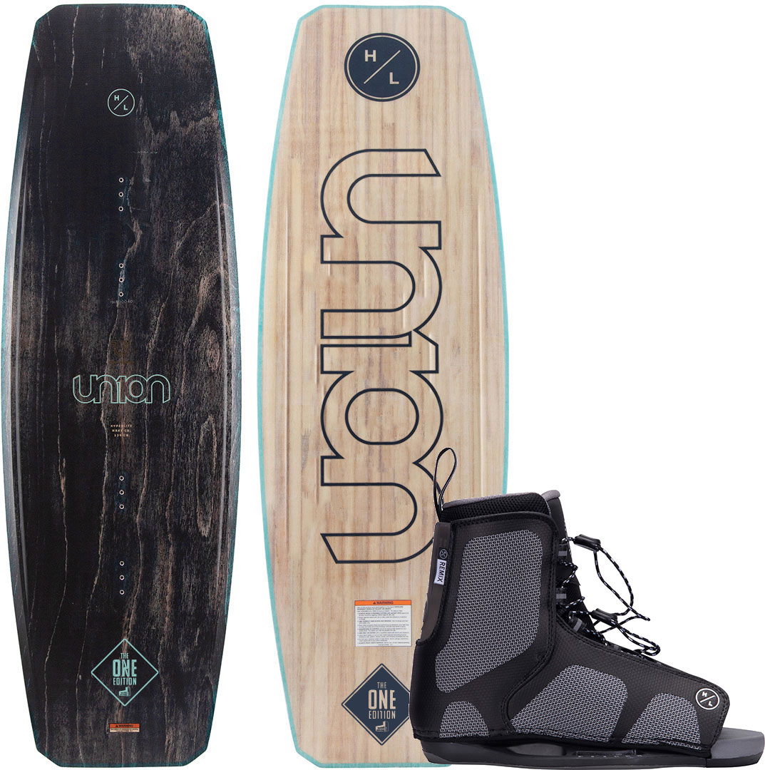 Set wakeboard Hyperlite rilegatura wakeboard UNION THE ONE EDITION II 138 incl.