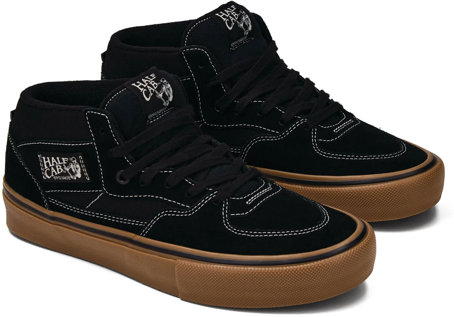 Product image 1 of the product “SKATE HALF CAB Shoe 2026 black/gum/white ”