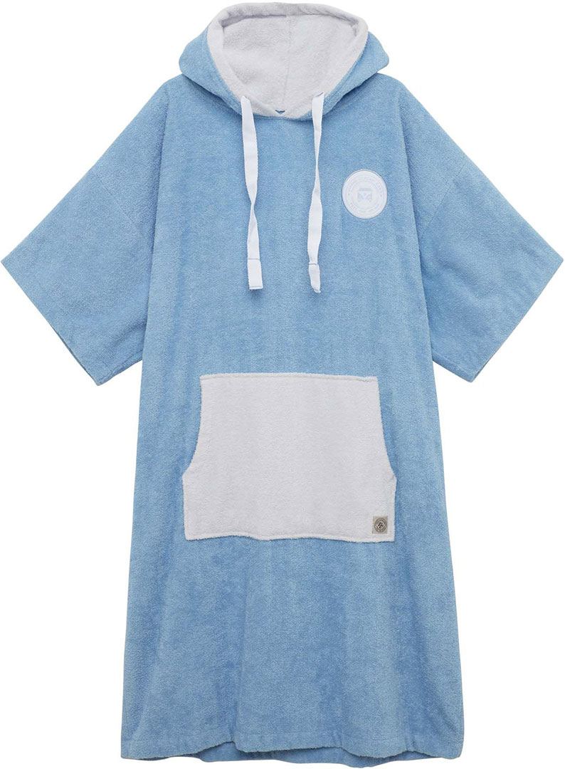 Product image 1 of the product “VANONE BULLI Poncho 2024 blue/white ”