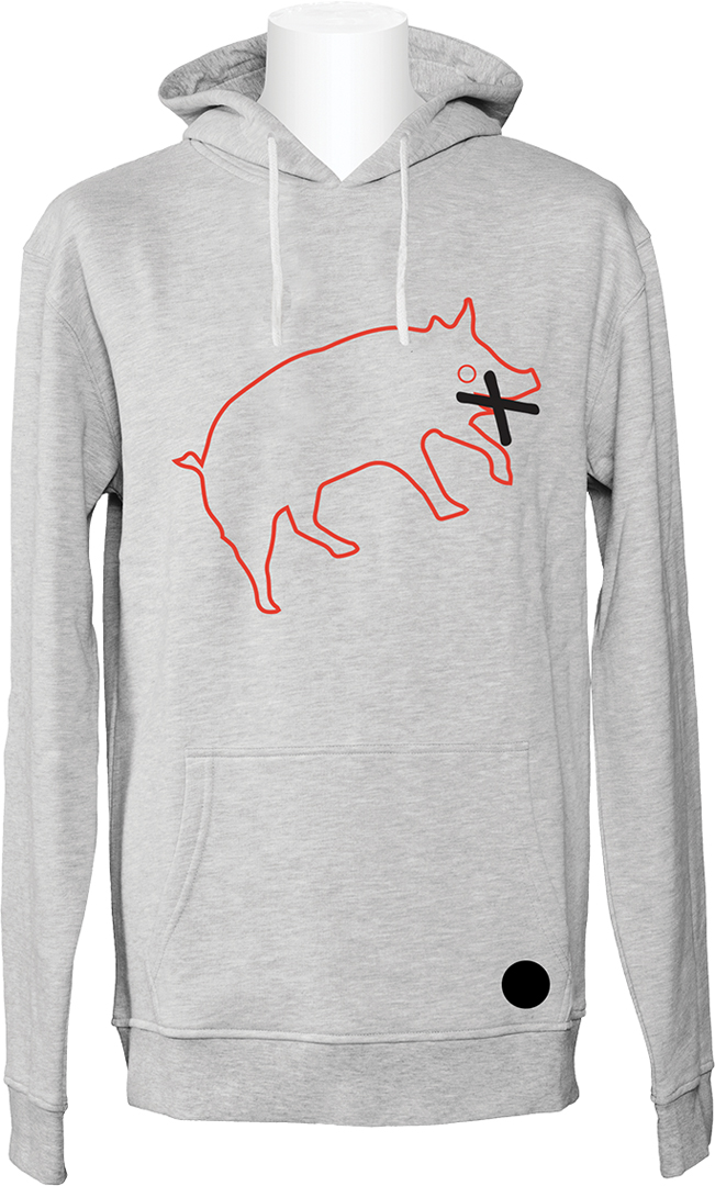 Artikelbild 1 des Artikels “PIG Hoodie 2021 heather grey XL“