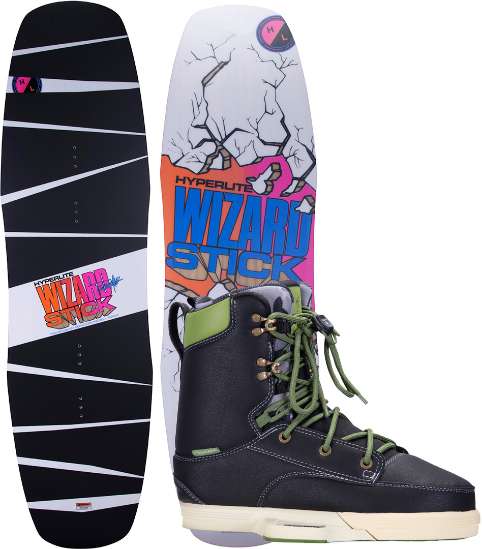 Set wakeboard Hyperlite WIZARDSTICK 152 2024 incl. stivali CODYAK
