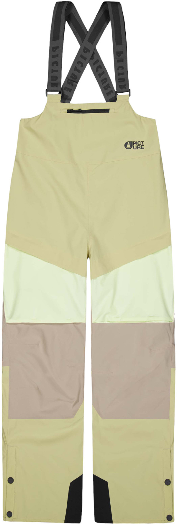 Product image 1 of the product “ELWY BIB Pant 2025 hemp roebuck lime cream M”