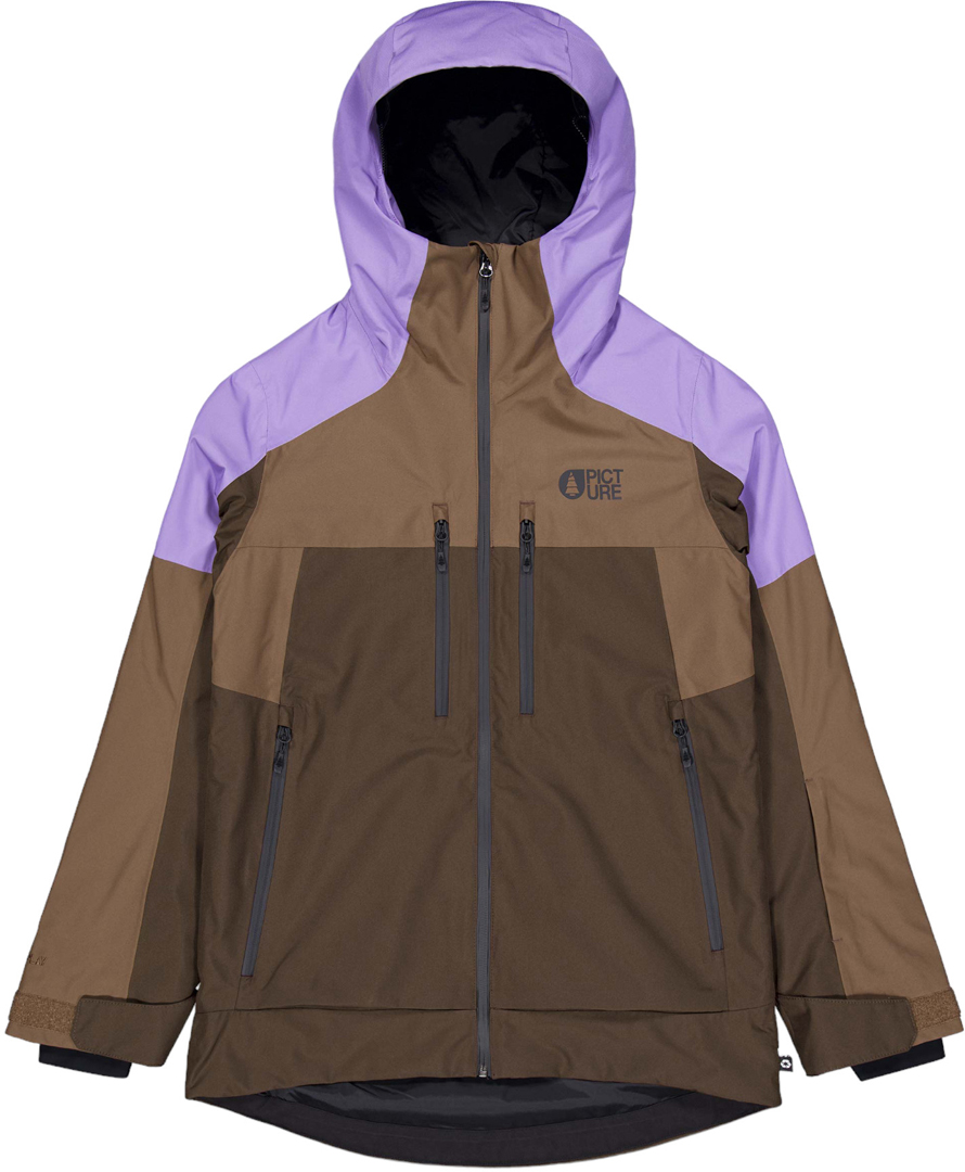 Product image 1 of the product “EXA Jacket 2025 paisley cocoa chicory S”
