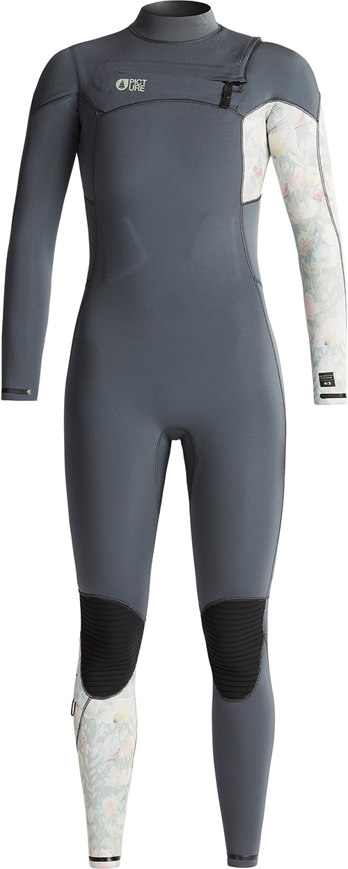 Product image 1 of the product “EQUATION WOMEN 4/3 CHEST ZIP Full Suit 2024 prairie fusain ”