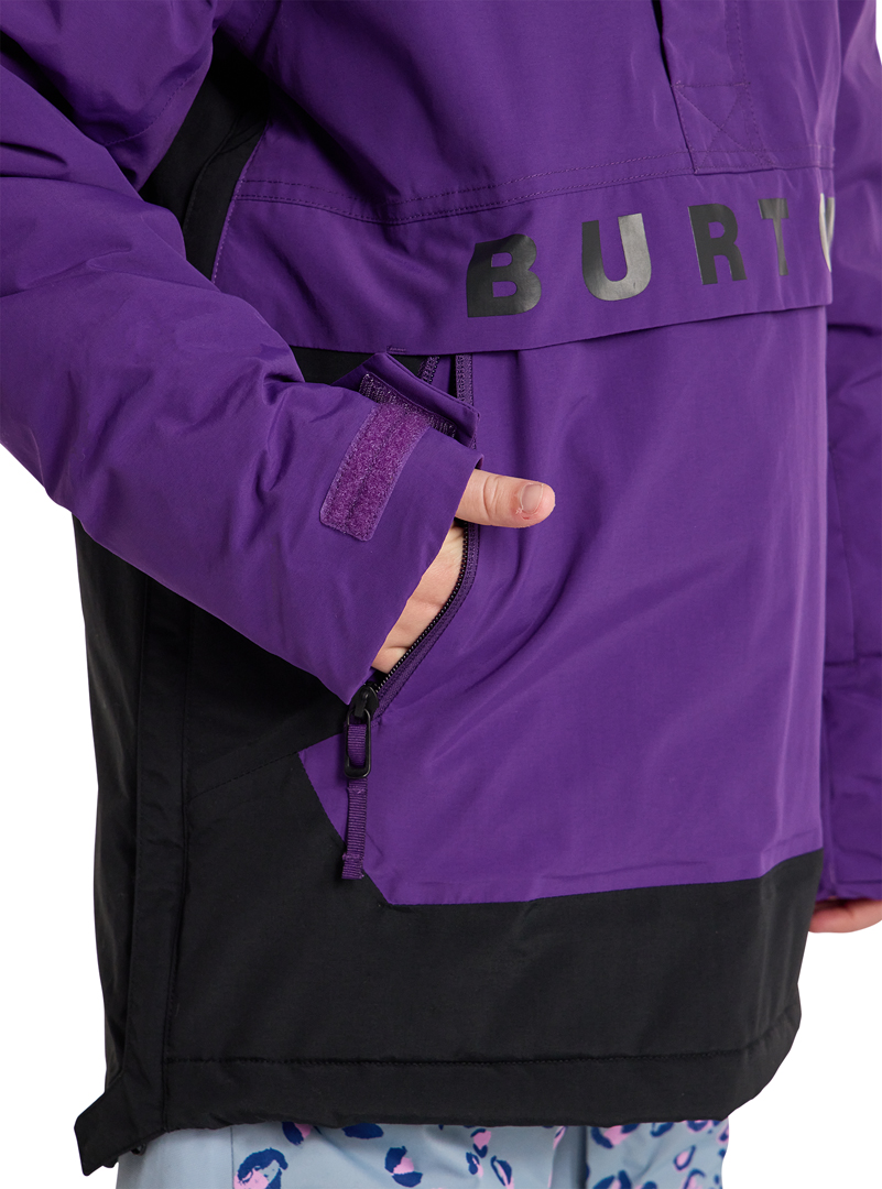 Burton KIDS FROSTNER ANORAK Jacket imperial purple/true