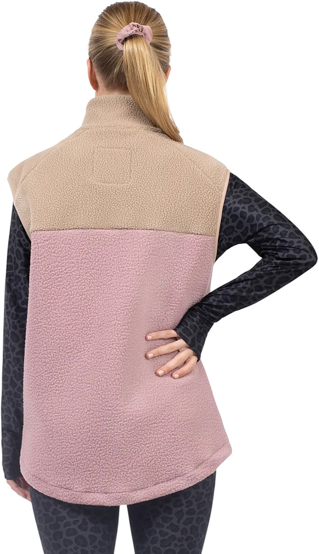 Artikelbild 10 des Artikels “LUMBERJACKIE SHERPA Weste 2026 sand faded woodrose XL“